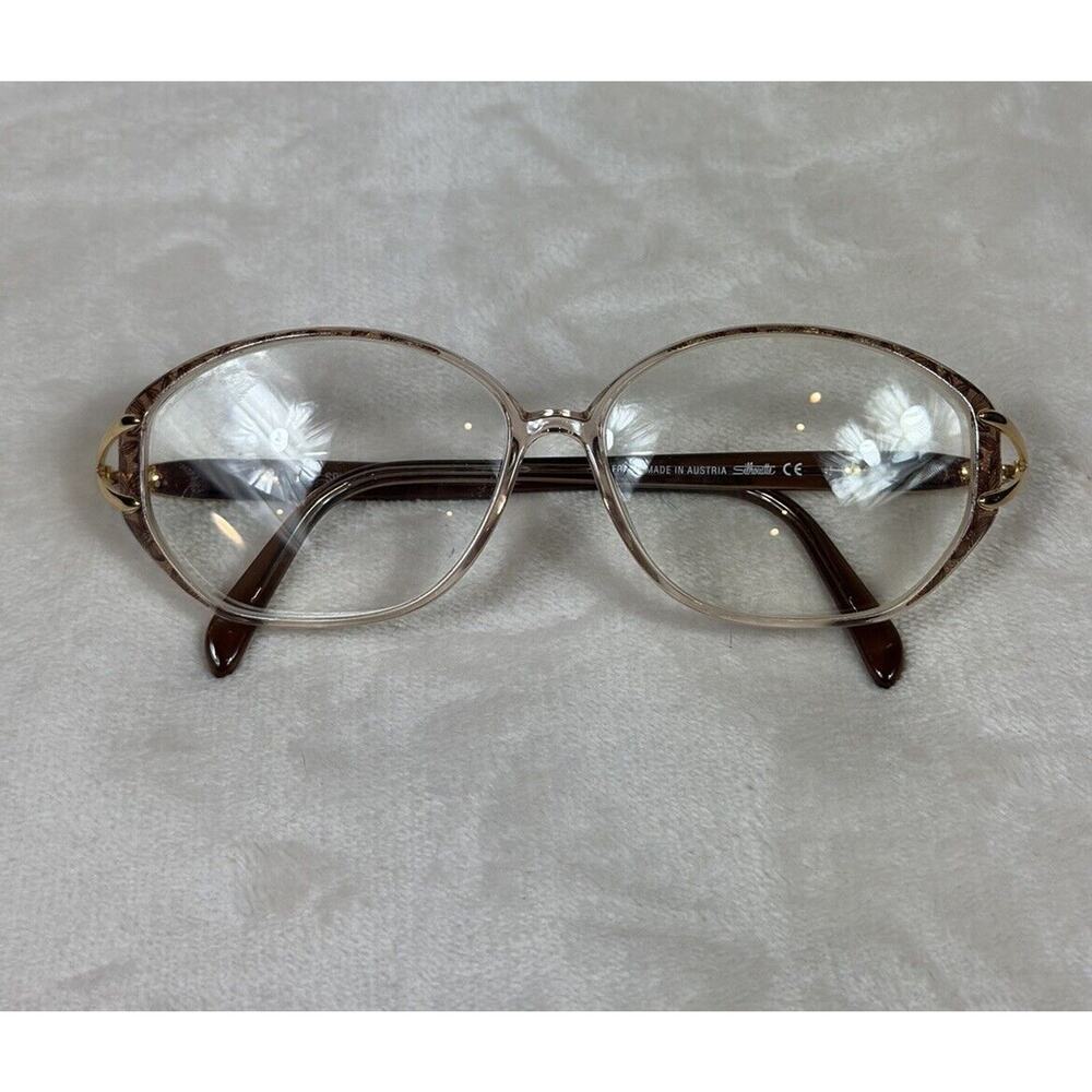 Silhouette Eyeglasses SPX M 1964 /20 6051 Brown/Clear Full Rim Frame 54 12 135